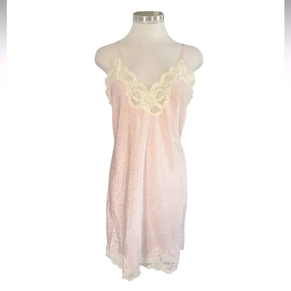 Nordstrom Vintage Slip Dress Lingerie Size Medium